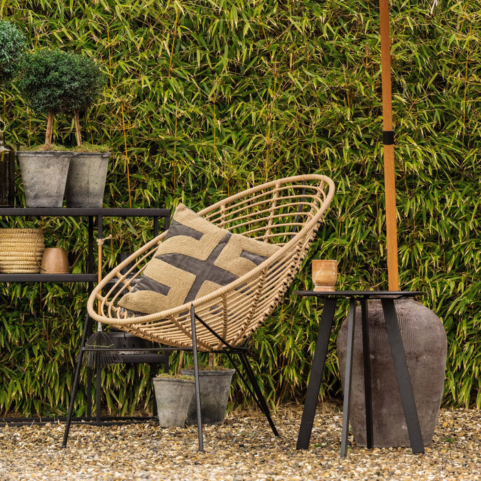 Woood Fer Bijzettafel - Zwart