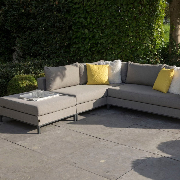 WOOOD Sicilië Loungeset All Weather - Links - Ash Grey