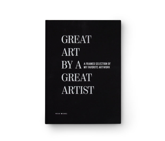 Printworks Frame Boek - Great Art - Tekenmap - Zwart
