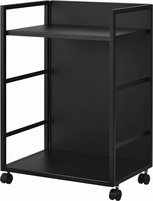 Yamazaki Keukentrolley - 2 niveaus - Tower - Zwart