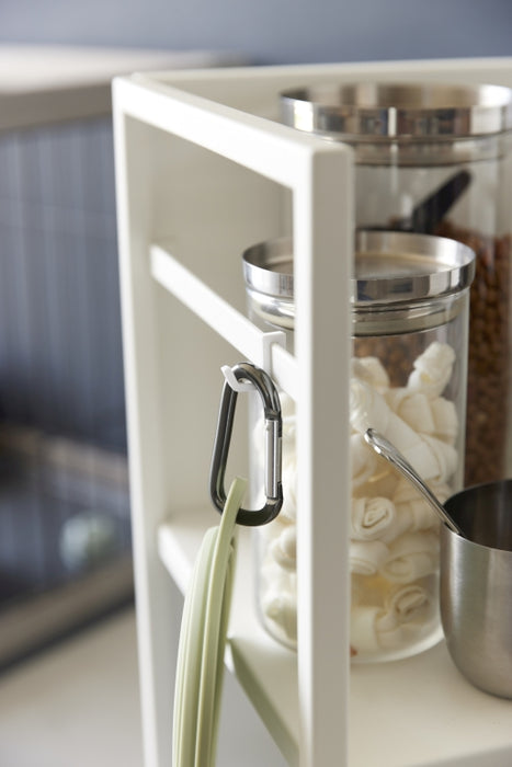 Yamazaki Keukentrolley - 2 niveaus - Tower - Wit