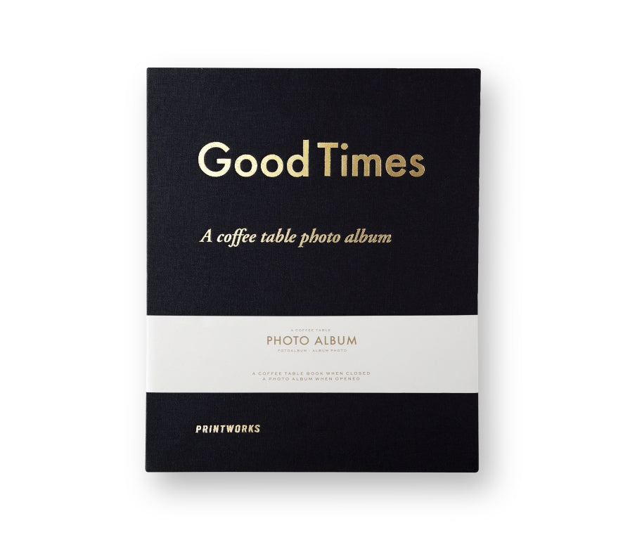 Printworks Fotoalbum - Good Times (L) - Zwart
