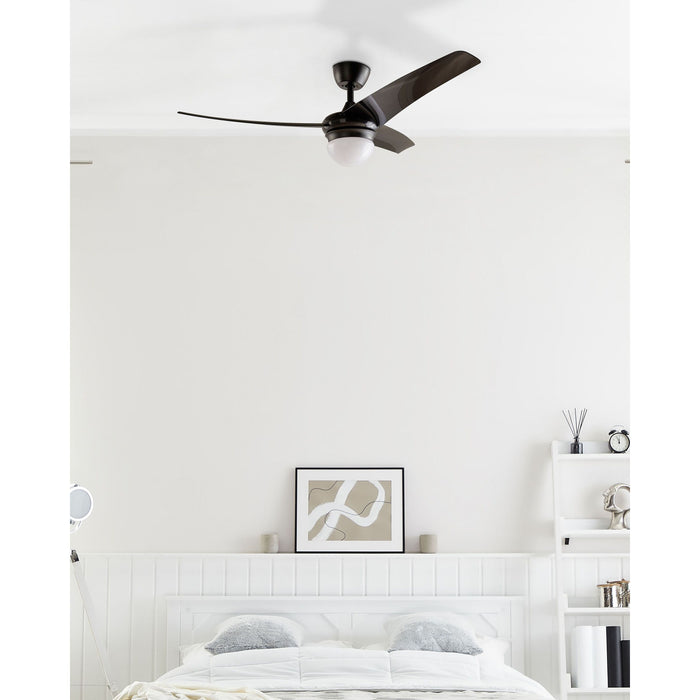 Beliani - JIBOA - Plafondventilator - Zwart - IJzer