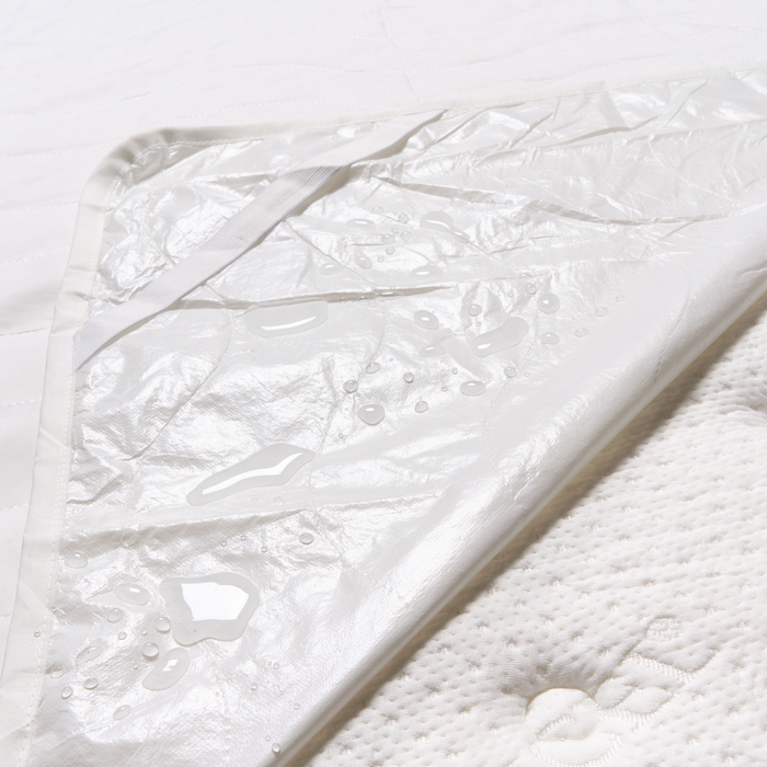 Beliani - RUEN - Matrasbeschermer - Wit - 160 x 200 cm - Microvezel