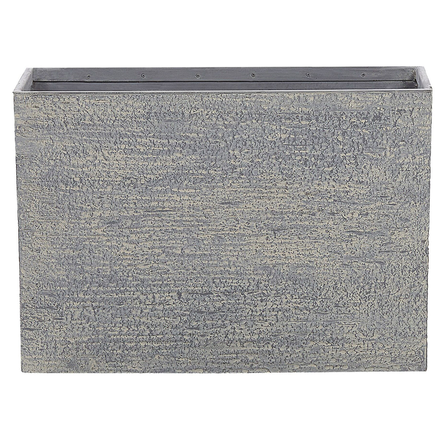 Beliani - EDESSA - Plantenbak - Grijs - 70 cm - Stenenmix