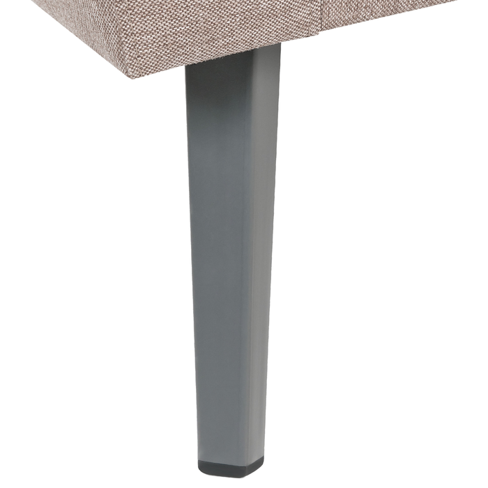 Beliani - LORETELLO - Tuinbank 3-zits - Beige - Polyester