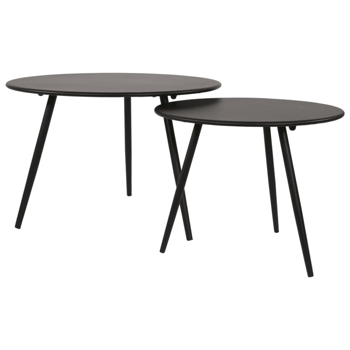 Lesli Living Bijzettafel Rafael 45x35 cm zwart