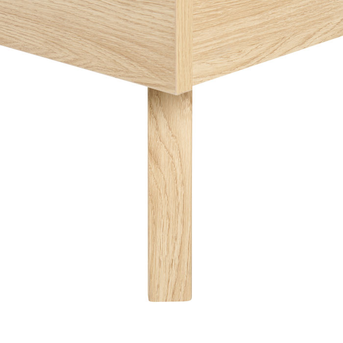 Beliani-MONPAZIER -Tweepersoonsbed-Lichthout-180 x 200 cm-Populierhout