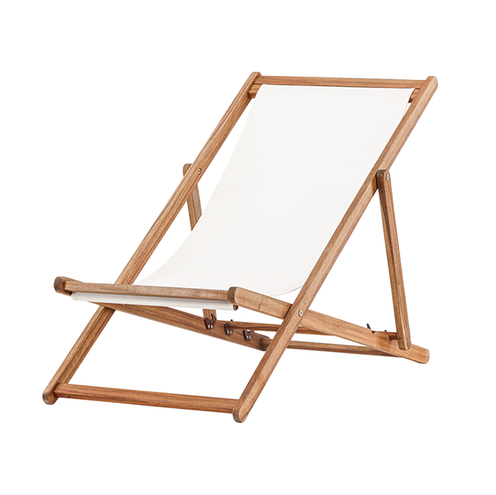 Nest outdoor Bern Inklapbare Houten Tuinstoel - Wit