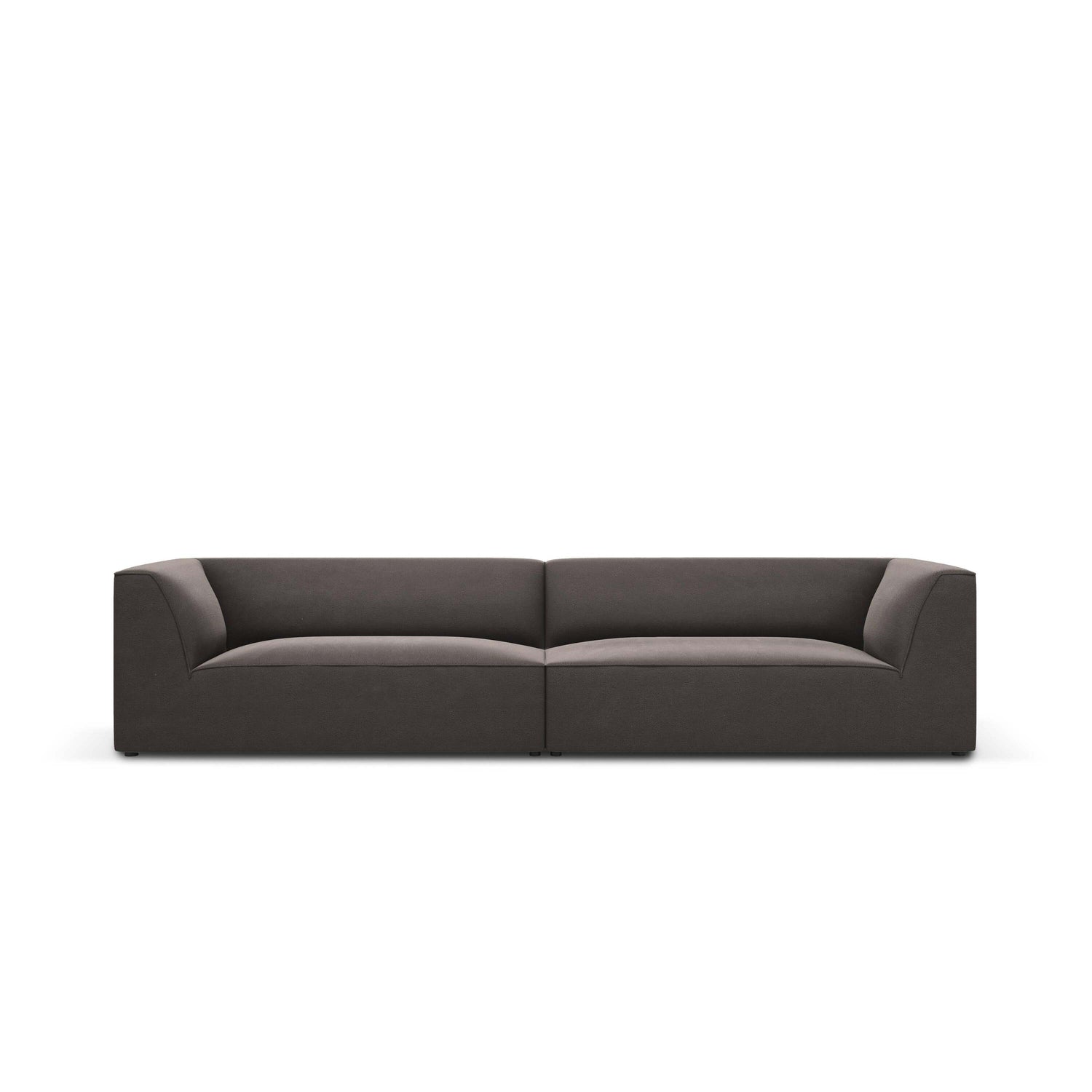 Windsor & Co Sao 4-zitsbank - Velvet - Donkergrijs