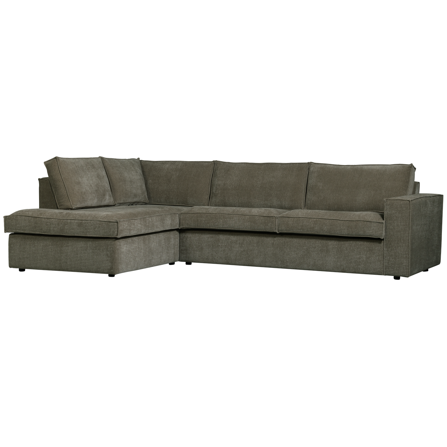 WOOOD Hajo Hoekbank Links - Rib - Forest - 84x283x197