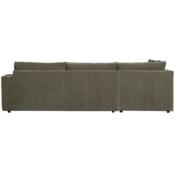 WOOOD Hajo Hoekbank Links - Rib - Forest - 84x283x197