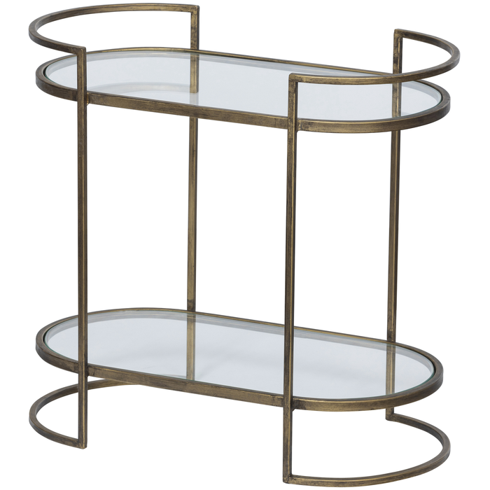 WOOOD Capital Sidetable - Metaal - Antique Brass - 55x60x32