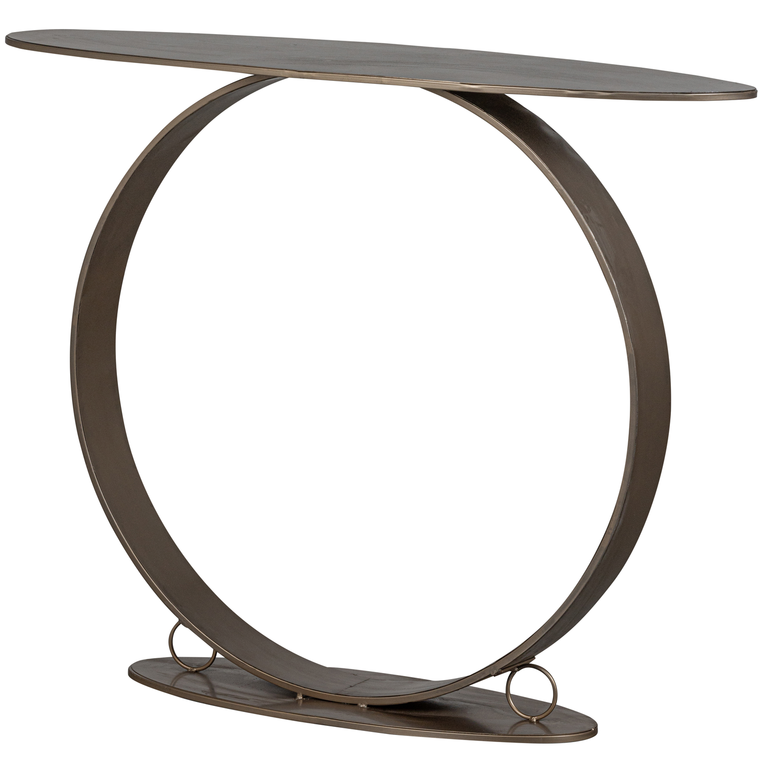 WOOOD Comic Sidetable - Metaal - Champagne - 87x110x35