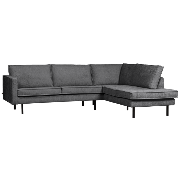 WOOOD Hoekbank Rechts Rodeo - Velvet - Mountain - 85x266x213