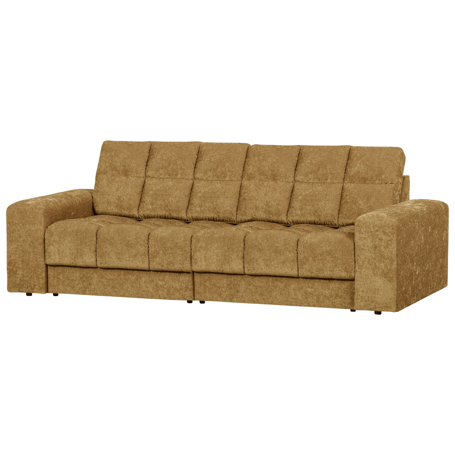WOOOD Second Date 2-zits Bank - Vintage - Goud