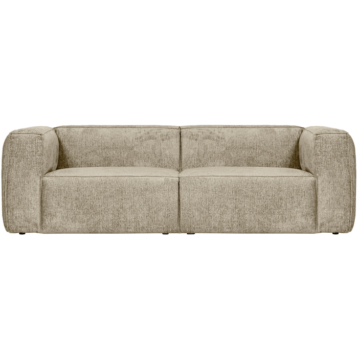 WOOOD Bean 3,5-zitsbank - Structure Velvet - Buttermilk