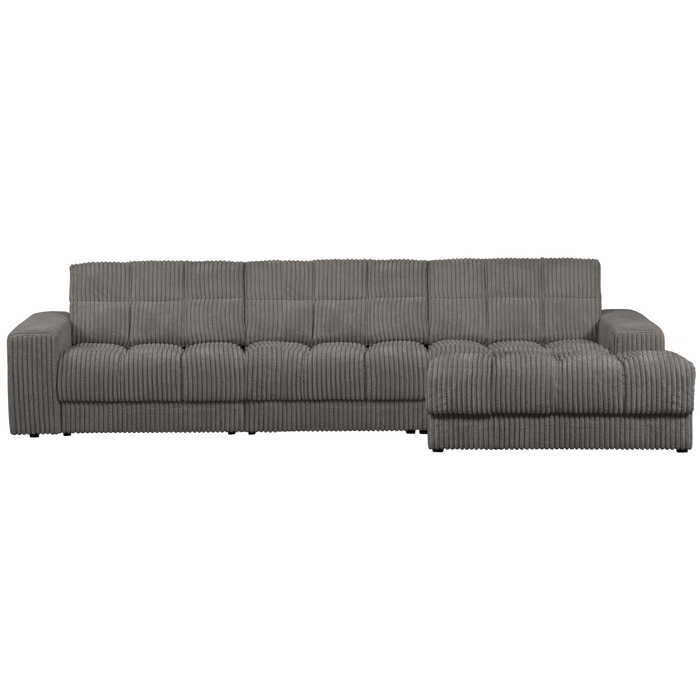 WOOOD Second Date Chaise Longue Rechts - Grove Ribstof - Terrazzo