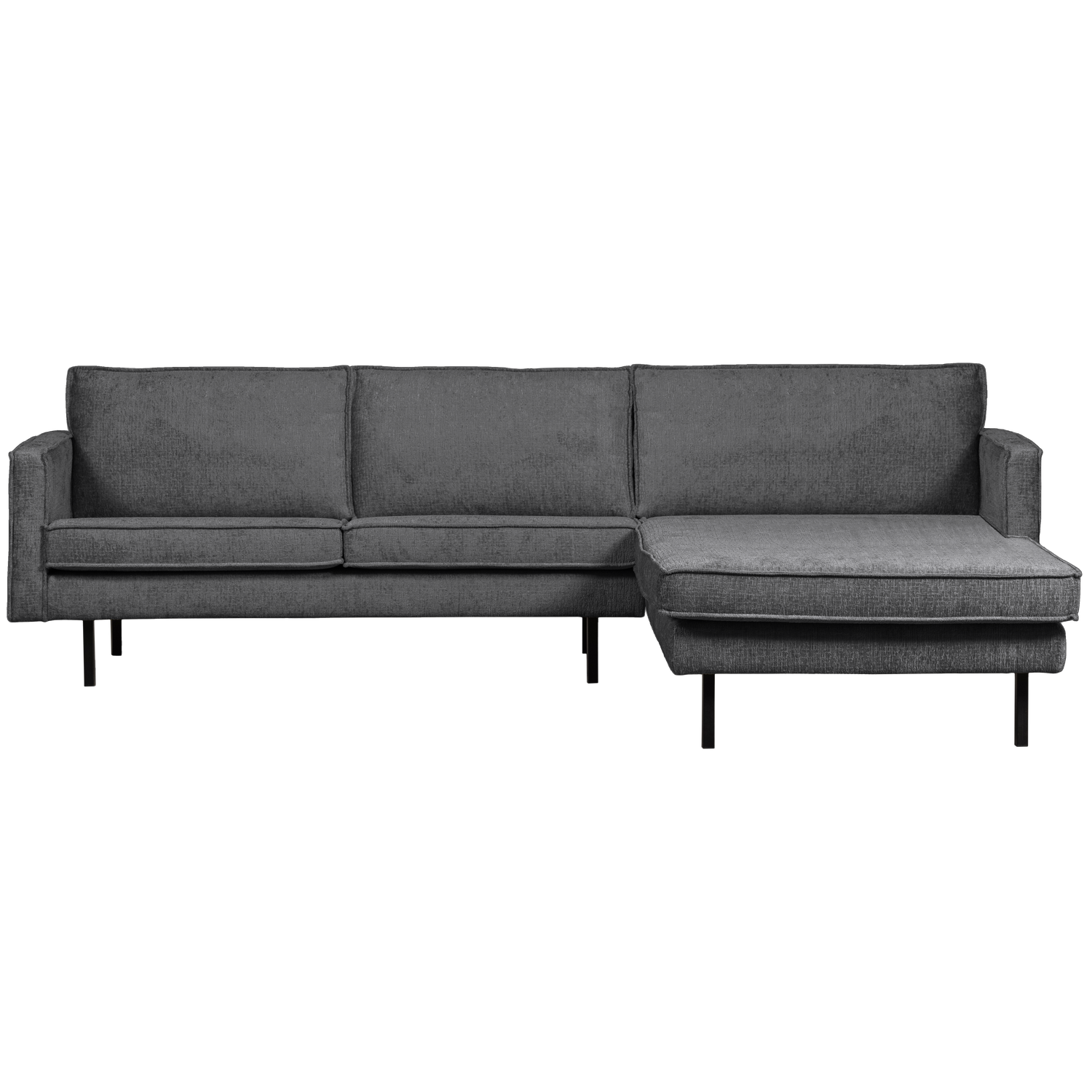 WOOOD Chaise Longue Rechts Rodeo - Velvet - Mountain - 85x300x155