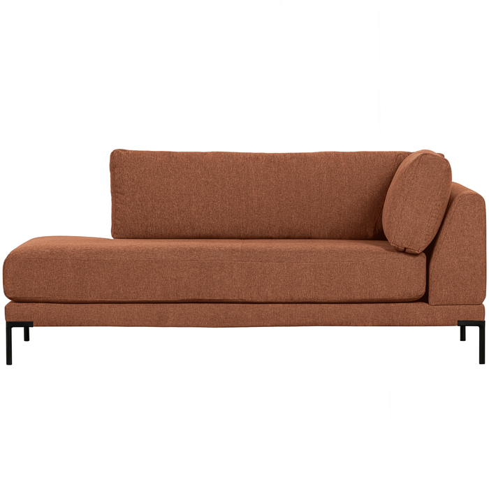 vtwonen Couple Lounge Bank Element Links - Polyester - Rust