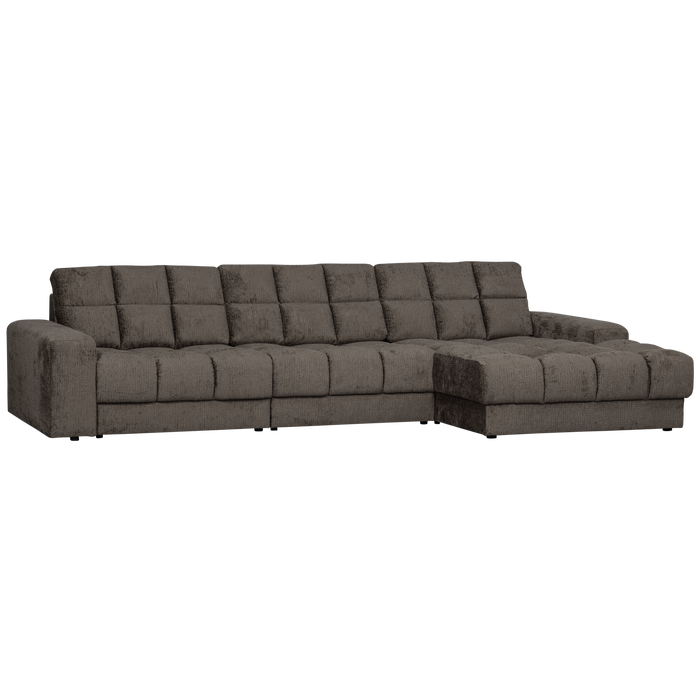 WOOOD Second Date Chaise Longue Rechts - Structure Velvet - Mountain