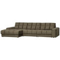 WOOOD Second Date Chaise Longue Links - Structure Velvet - Bonsai