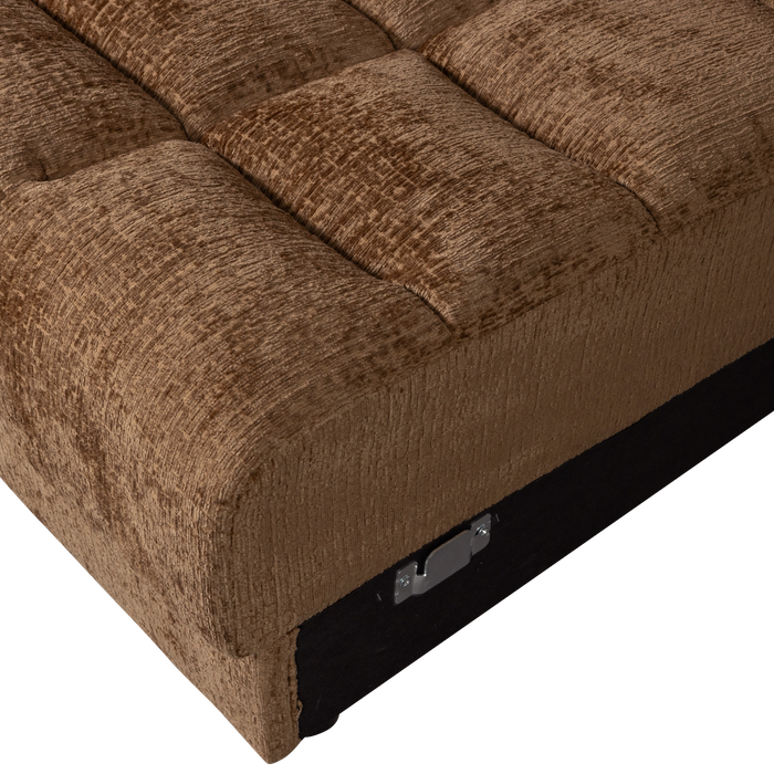 WOOOD Second Date 1-zits Element - Structure Velvet - Brass