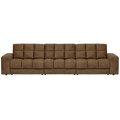 WOOOD Second Date 3-zits Bank - Structure Velvet - Brass
