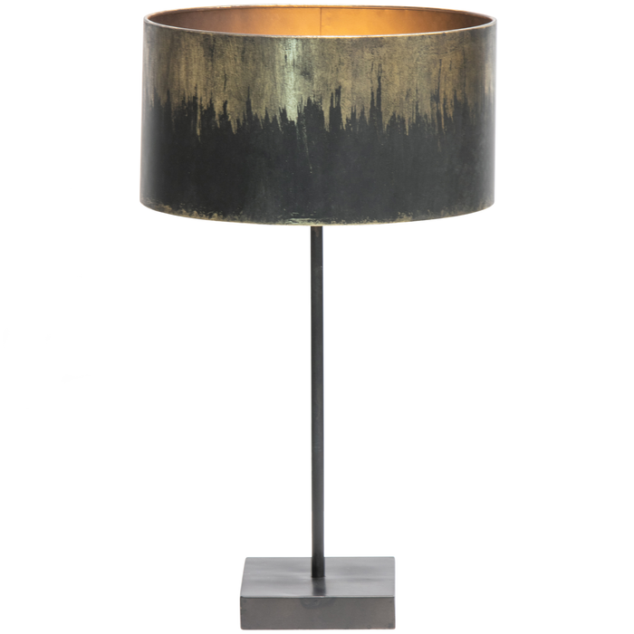 WOOOD Blackout tafellamp metaal zwart