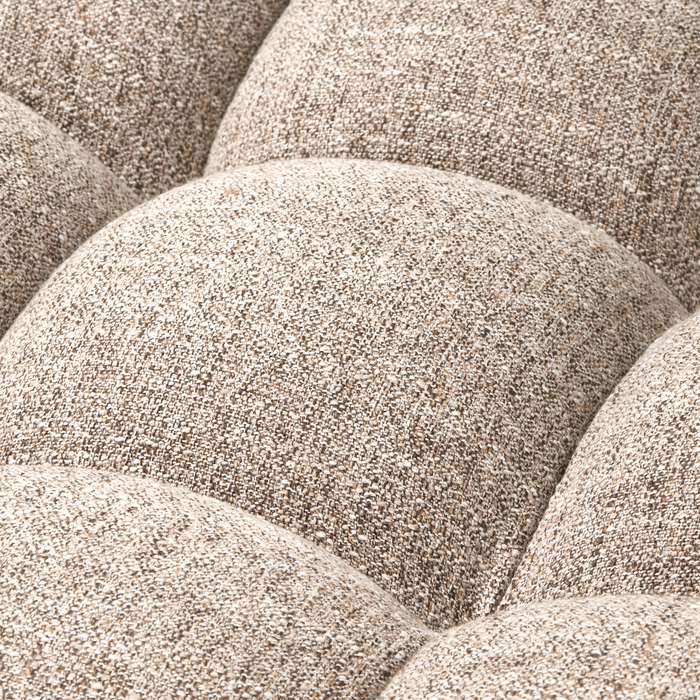 WOOOD Allure 3-Zits Bank - Geweven Stof - Naturel Melange - 79x280x86