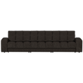 WOOOD Second Date 3-zits Bank - Vintage - Antraciet
