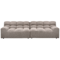 WOOOD Allure 3-Zits Bank - Geweven Stof - Klei Melange - 79x280x86