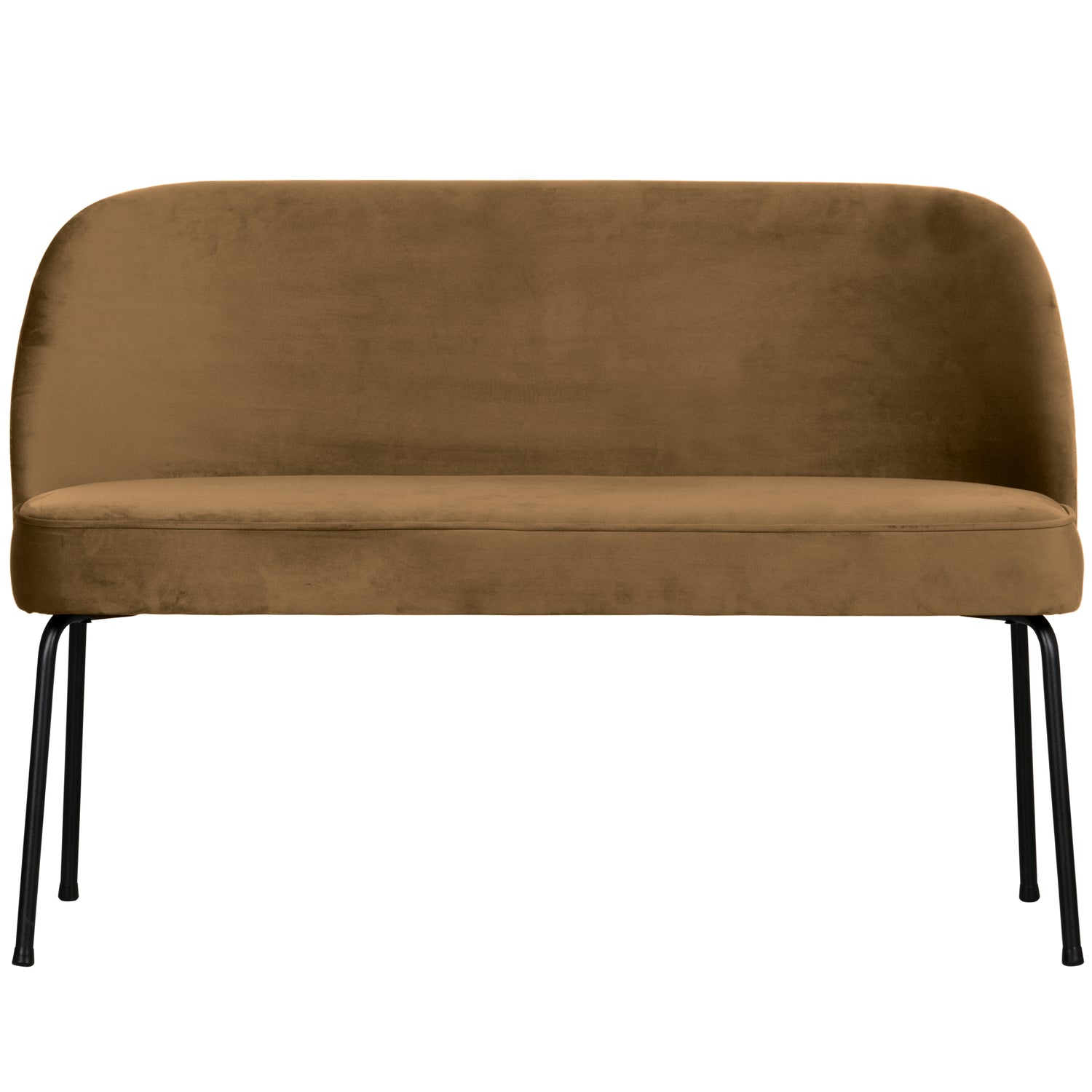 WOOOD Vogue Eetbank - Velvet - Honing Geel - 83x120x59