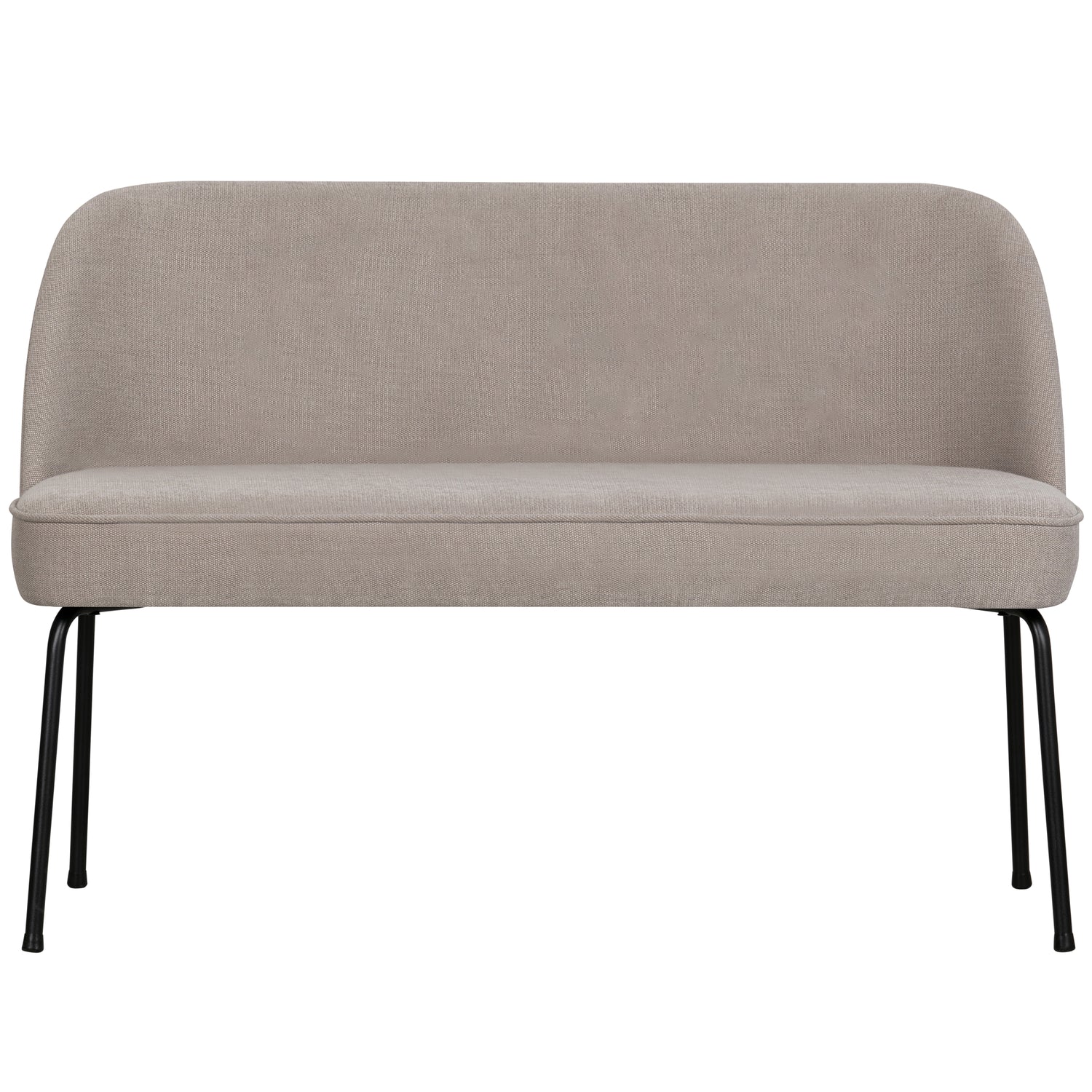 WOOOD Vogue Eetbank - Geweven Stof - Zand - 83x120x59
