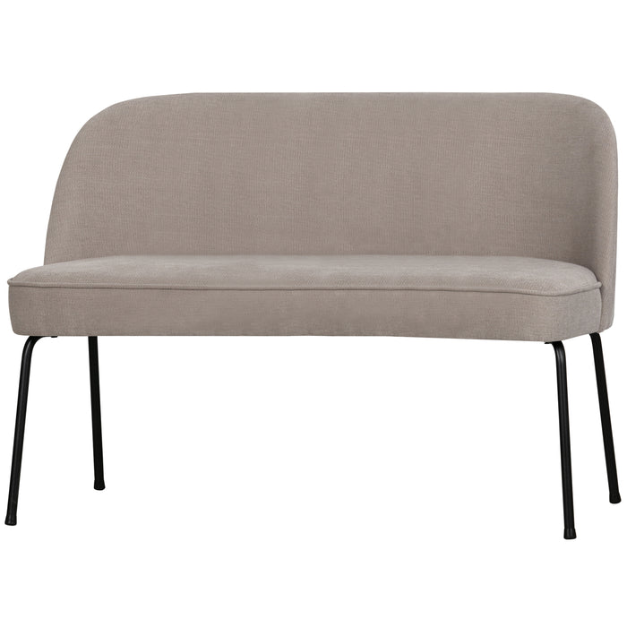 WOOOD Vogue Eetbank - Geweven Stof - Zand - 83x120x59
