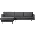 WOOOD Rodeo Chaise Longue Links - Velvet - Mountain - 85x300x155