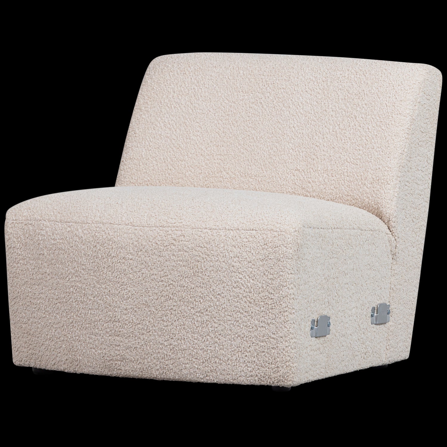 WOOOD Coco 1-Zits Element - Polyester - Creme - 70x73x72