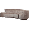 WOOOD Combi-Popular Modulaire Bank - Chenille - Taupe - 72x345x97