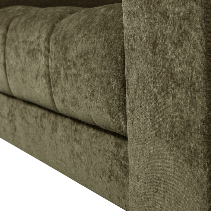 WOOOD Second Date 3-zits Bank - Vintage - Groen