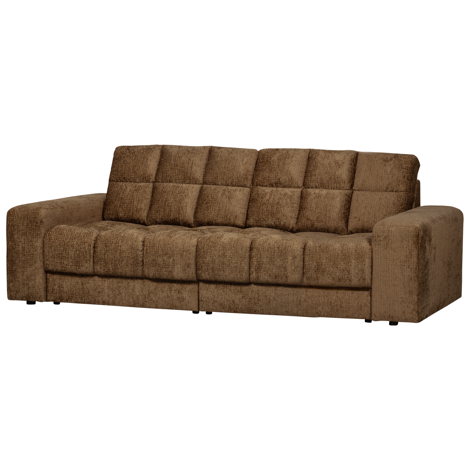 WOOOD Second Date 2-zits Bank - Structure Velvet - Brass