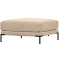 vtwonen Couple Poef - Polyester - Natural Melange - 44x100x100