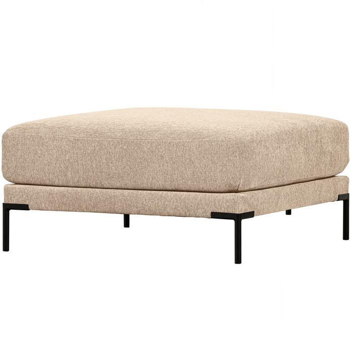 vtwonen Couple Poef - Polyester - Natural Melange - 44x100x100
