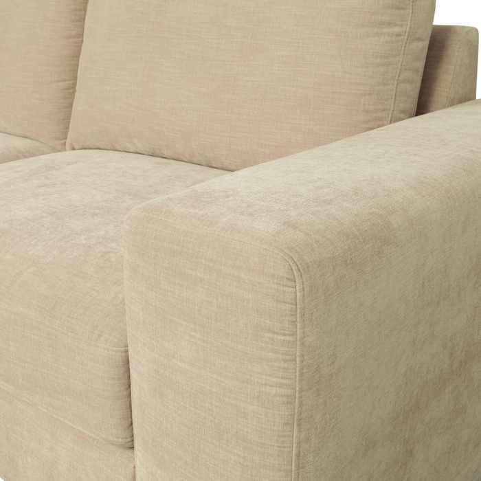 vtwonen Family 1-Zits Bank Element Zonder Arm - Polyster - Zand