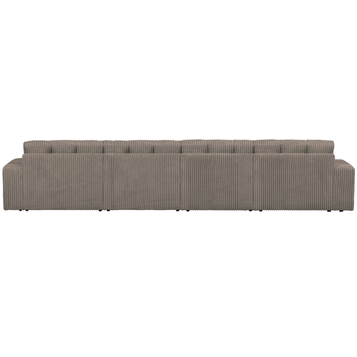 WOOOD Second Date 4-zits Bank - Grove Ribstof - Mud