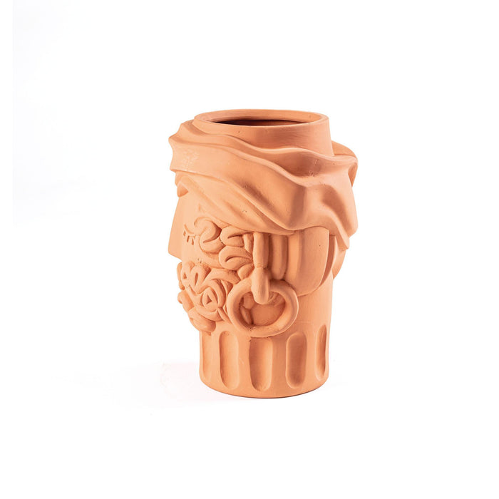 Seletti Magna Graecia Terracotta vaas Man