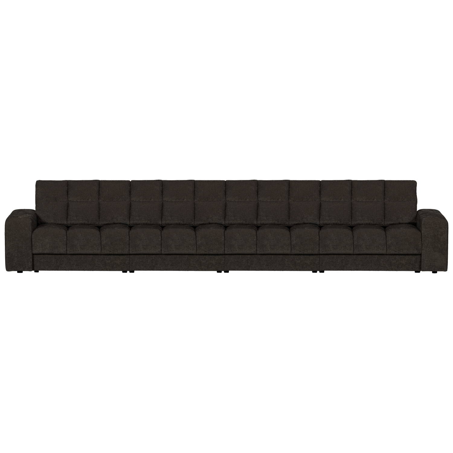 WOOOD Second Date 4-zits Bank - Vintage - Antraciet