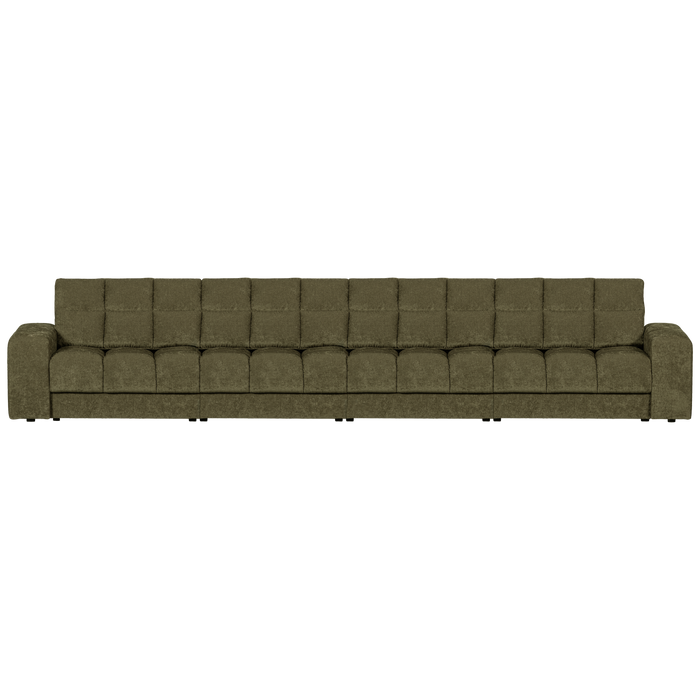 WOOOD Second Date 4-zits Bank - Vintage - Groen
