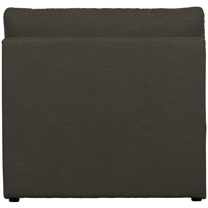 vtwonen Family 1-Zits Bank Element Zonder Arm - Polyester - Antraciet