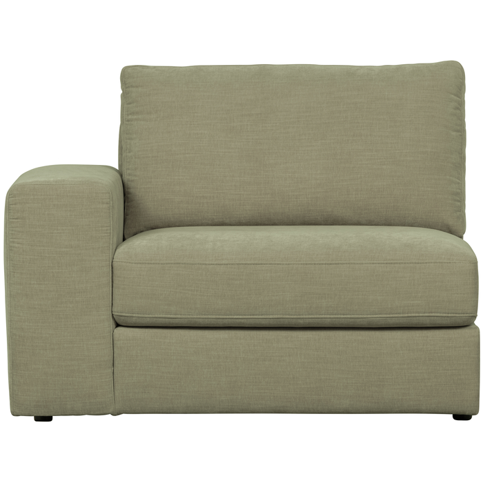 vtwonen Family 1-Zits Bank Element  Arm Links - Polyester - Groen