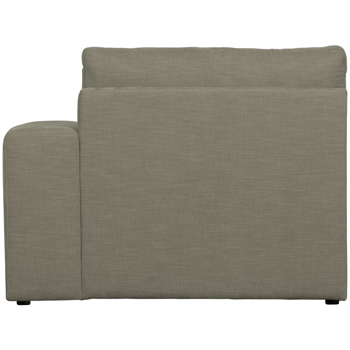 vtwonen Family 1-Zits Bank Element Arm Rechts - Grijs - 85x115x98